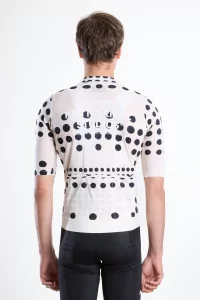 Essential Cycling Jersey – Dot Off White | Centre Commercial